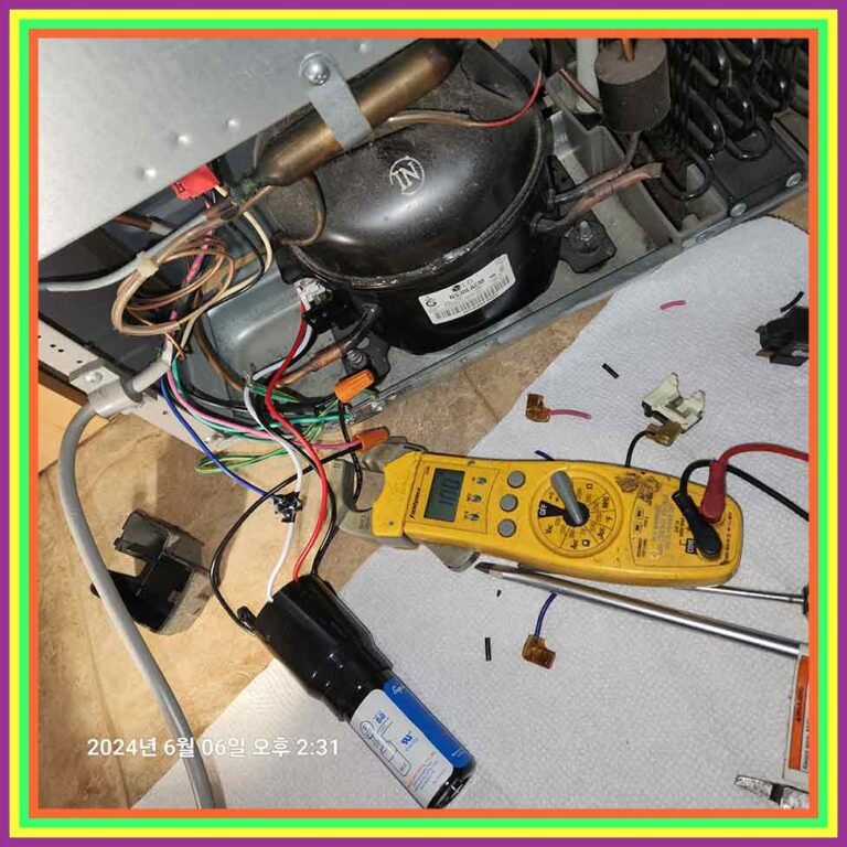 냉장고-컴프레서-릴레이수리- 팰팍 지역